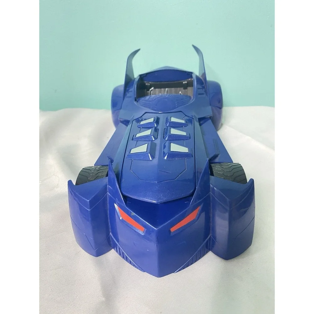 Mattel Batman Power Attack Total‎ Destruction Batmobile Vehicle Blue Vehicle Toy